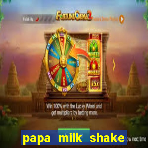 papa milk shake click jogos